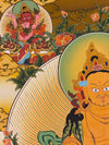 Jambhala Tibetan Thangka - Art Of Tibet