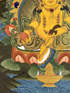 Jambhala Tibetan Thangka - Art Of Tibet