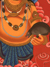 Jambhala Tibetan Thangka - Art Of Tibet