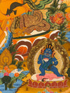 Jambhala Tibetan Thangka - Art Of Tibet