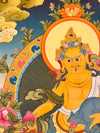Jambhala Tibetan Thangka - Art Of Tibet