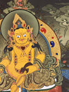 Jambhala Tibetan Thangka - Art Of Tibet