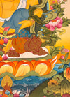 Jambhala Tibetan Thangka - Art Of Tibet