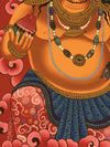 Jambhala Tibetan Thangka - Art Of Tibet