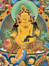 Jambhala Tibetan Thangka - Art Of Tibet