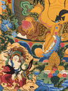 Jambhala Tibetan Thangka - Art Of Tibet