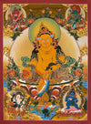 Jambhala Tibetan Thangka - Art Of Tibet