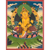 Jambhala Tibetan Thangka - Art Of Tibet