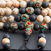 Jasper Determination Mala - Art Of Tibet