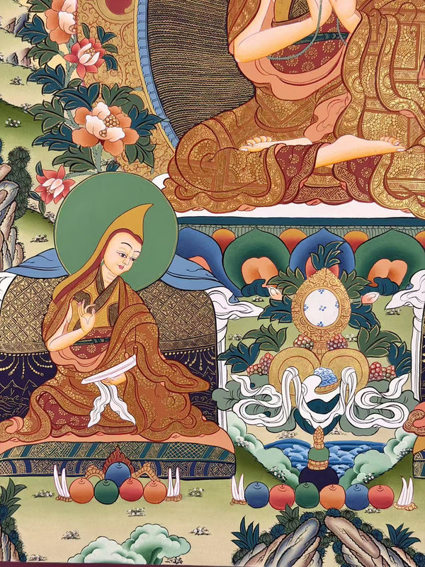Je Tsongkhapa Thangka - Art Of Tibet