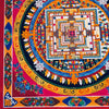 Kalachakra Mandala Large Tibetan Thangka Painting - Art Of Tibet