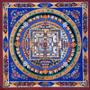 Kalachakra Mandala Large Tibetan Thangka Painting - Art Of Tibet