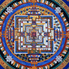 Kalachakra Mandala Large Tibetan Thangka Painting - Art Of Tibet