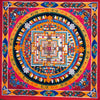 Kalachakra Mandala Large Tibetan Thangka Painting - Art Of Tibet