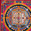 Kalachakra Mandala Large Tibetan Thangka Painting - Art Of Tibet