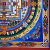 Kalachakra Mandala Large Tibetan Thangka Painting - Art Of Tibet