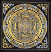 Kalachakra Mandala Tibetan Thangka Painting - Art Of Tibet