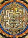 Kalachakra Mandala Tibetan Thangka Painting - Art Of Tibet