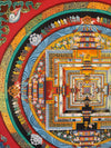 Kalachakra Mandala Tibetan Thangka Painting - Art Of Tibet