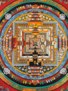 Kalachakra Mandala Tibetan Thangka Painting - Art Of Tibet