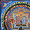 Kalachakra Mandala Tibetan Thangka Painting - Art Of Tibet