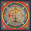 Kalachakra Mandala Tibetan Thangka Painting - Art Of Tibet