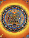 Kalachakra Mandala Tibetan Thangka Painting - Art Of Tibet