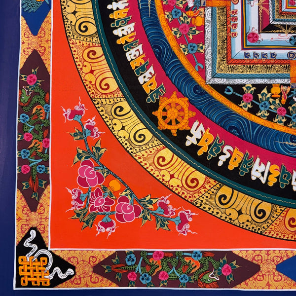 Kalachakra Mandala Tibetan Thangka Painting - Art Of Tibet