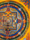 Kalachakra Mandala Tibetan Thangka Painting - Art Of Tibet