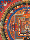 Kalachakra Mandala Tibetan Thangka Painting - Art Of Tibet