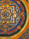 Kalachakra Mandala Tibetan Thangka Painting - Art Of Tibet