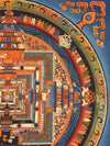 Kalachakra Mandala Tibetan Thangka Painting - Art Of Tibet