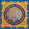 Kalachakra Mandala Tibetan Thangka Painting - Art Of Tibet