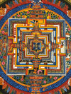 Kalachakra Mandala Tibetan Thangka Painting - Art Of Tibet