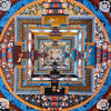 Kalachakra Mandala Tibetan Thangka Painting - Art Of Tibet