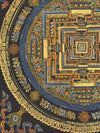 Kalachakra Mandala Tibetan Thangka Painting - Art Of Tibet