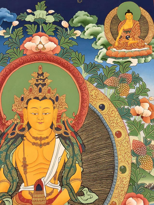 Ksitigarbha Thangka - Art Of Tibet