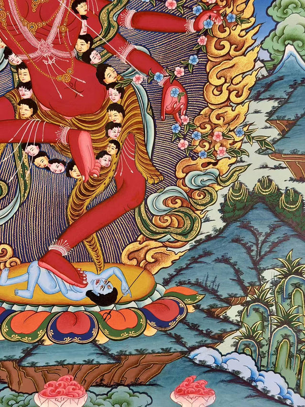Kurkulla Tibetan Thangka Painting - Art Of Tibet