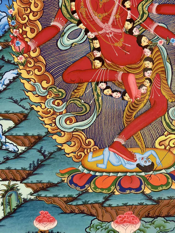 Kurkulla Tibetan Thangka Painting - Art Of Tibet