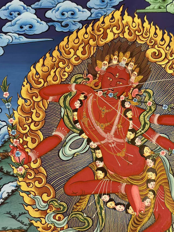 Kurkulla Tibetan Thangka Painting - Art Of Tibet
