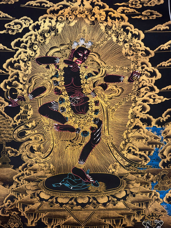 Kurkulla Tibetan Thangka Painting - Art Of Tibet