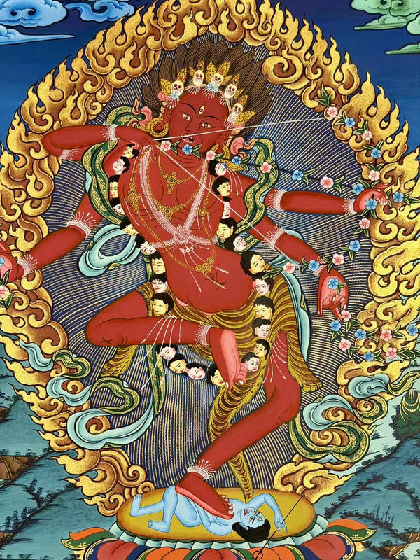 Kurkulla Tibetan Thangka Painting - Art Of Tibet
