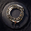 Labradorite & Moonstone Mala – Intuition & Transformation - Art Of Tibet