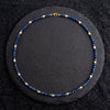 Lapis and Pearl Short Mala - Art Of Tibet