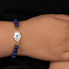Lapis Hamsa Hand Charm Bracelet - Art Of Tibet