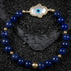 Lapis Hamsa Hand Charm Bracelet - Art Of Tibet