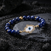 Lapis Hamsa Hand Charm Bracelet - Art Of Tibet