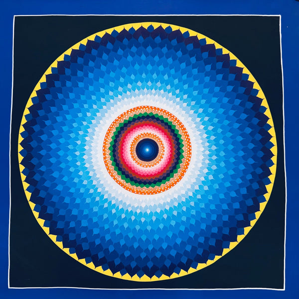 Lotus Mandala Thangka Painting - Art Of Tibet