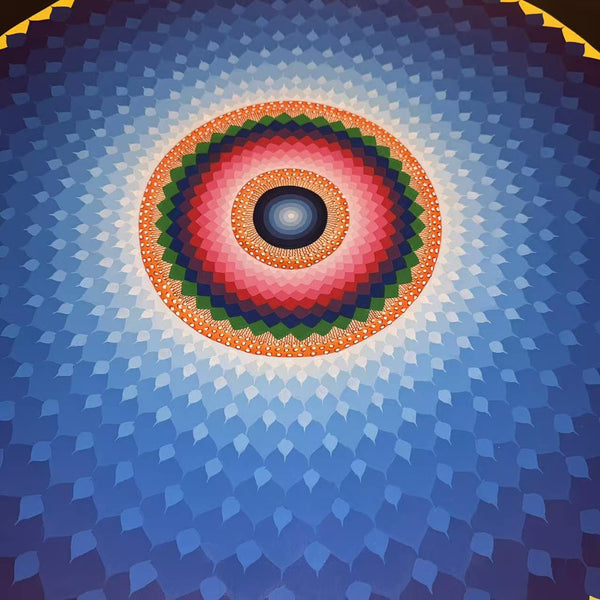 Lotus Mandala Thangka Painting - Art Of Tibet
