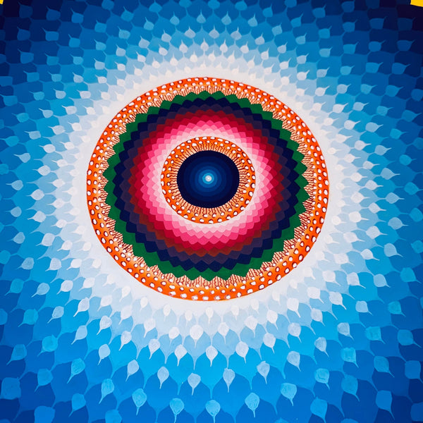 Lotus Mandala Thangka Painting - Art Of Tibet